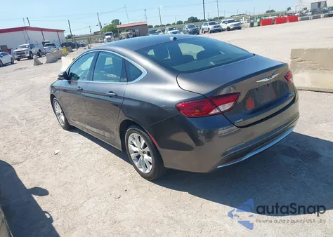 2015 Chrysler 200 C from USA, damaged, VIN 1C3CCCCB9FN599287